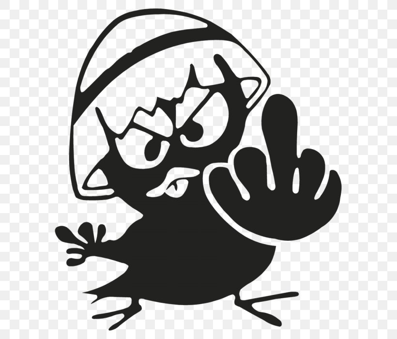 Calimero Sticker The Finger Digit Decal, PNG, 627x700px, Calimero, Adhesive, Advertising, Art, Artwork Download Free