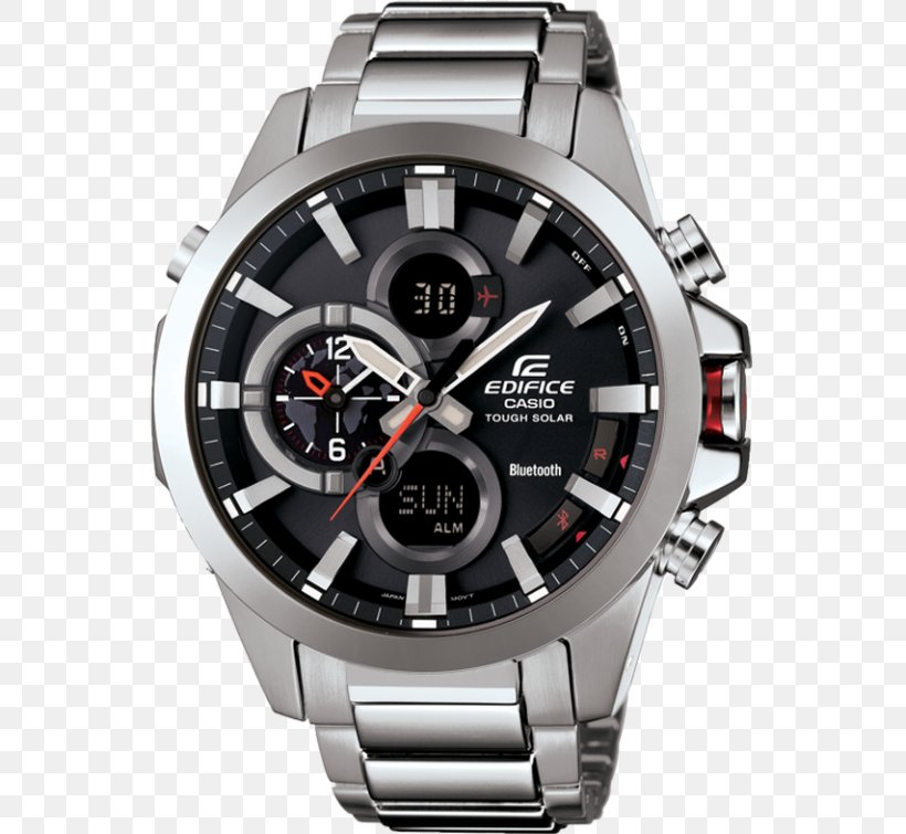 Casio Edifice Watch Casio EQB-500D-1A Tough Solar, PNG, 768x755px, Casio Edifice, Analog Watch, Brand, Casio, Casio Edifice Eqb501d Download Free