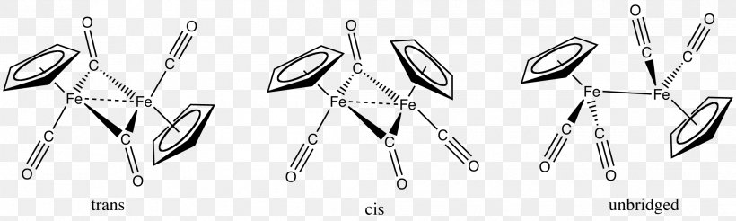 Organoiron Chemistry Cyclopentadienyliron Dicarbonyl Dimer Iron Pentacarbonyl Cyclobutadieneiron Tricarbonyl, PNG, 2115x636px, Iron Pentacarbonyl, Black And White, Carbon Dioxide, Chemical Compound, Chemistry Download Free