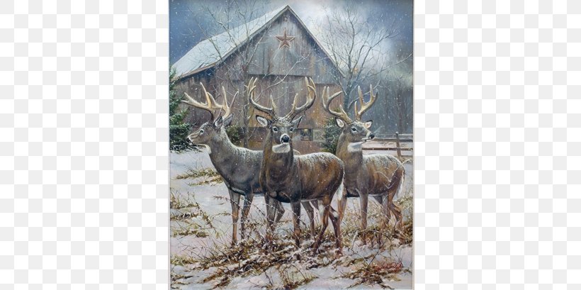 Reindeer Art Hunting Elk, PNG, 660x409px, Reindeer, Antler, Art, Artist, Deer Download Free