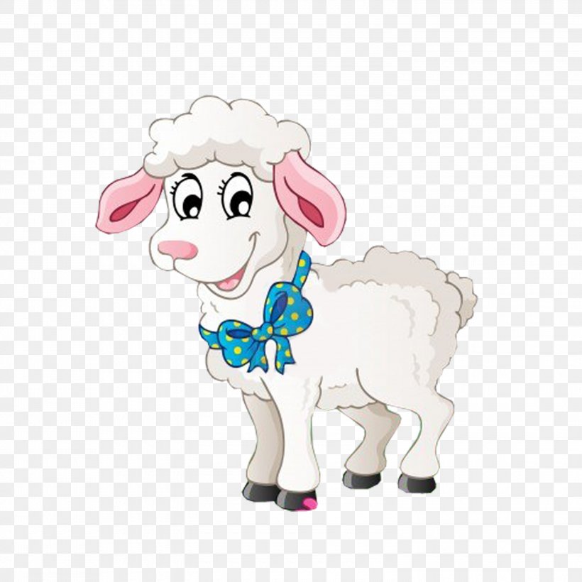 Sheep Goat Livestock Farm Clip Art, PNG, 3000x3000px, Sheep, Agriculture, Art, Bovid, Cartoon Download Free