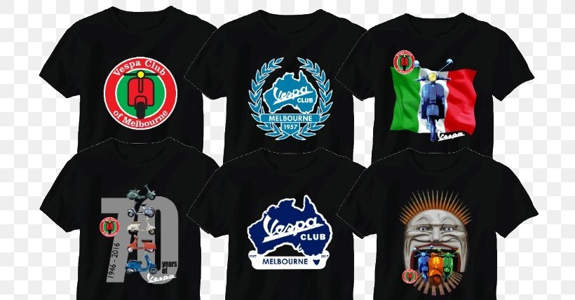 T-shirt Melbourne Vespa Club Von Deutschland Hoodie, PNG, 727x428px, Tshirt, Brand, Hood, Hoodie, Logo Download Free