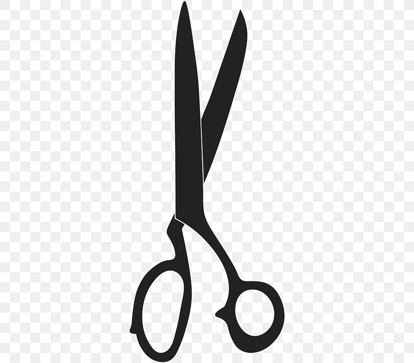 Vector Graphics Clip Art Scissors Image Hair-cutting Shears, PNG, 360x720px, Scissors, Black And White, Drawing, Haircutting Shears, Music Download Download Free