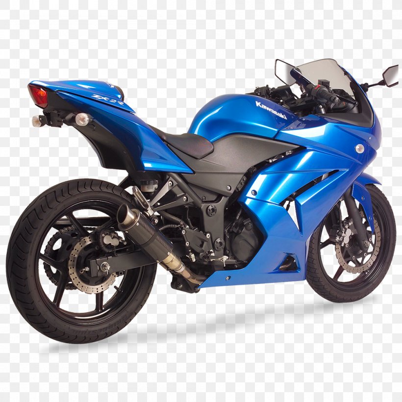 Exhaust System Kawasaki Ninja 250R Kawasaki Motorcycles, PNG, 1000x1000px, Exhaust System, Automotive Exhaust, Automotive Exterior, Automotive Wheel System, Car Download Free
