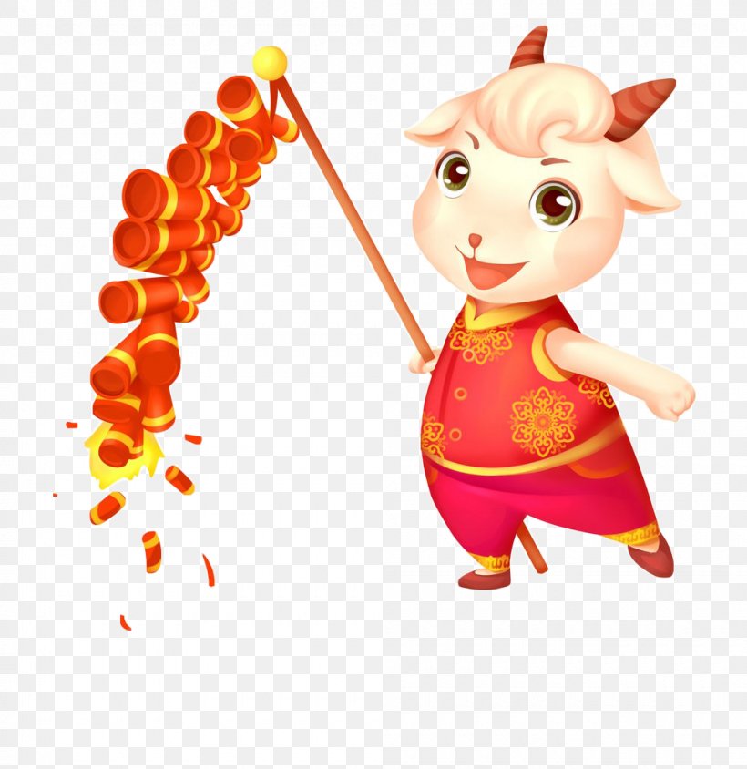 Firecracker Chinese New Year Fai Chun, PNG, 1000x1030px, Firecracker, Art, Cartoon, Child, Chinese New Year Download Free