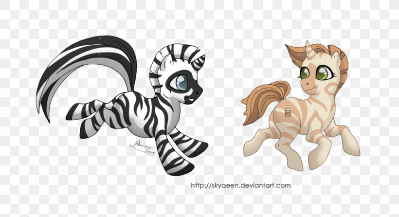 Cat Horse Drawing Tiger Zebra, PNG, 1024x558px, Watercolor, Cartoon, Flower, Frame, Heart Download Free