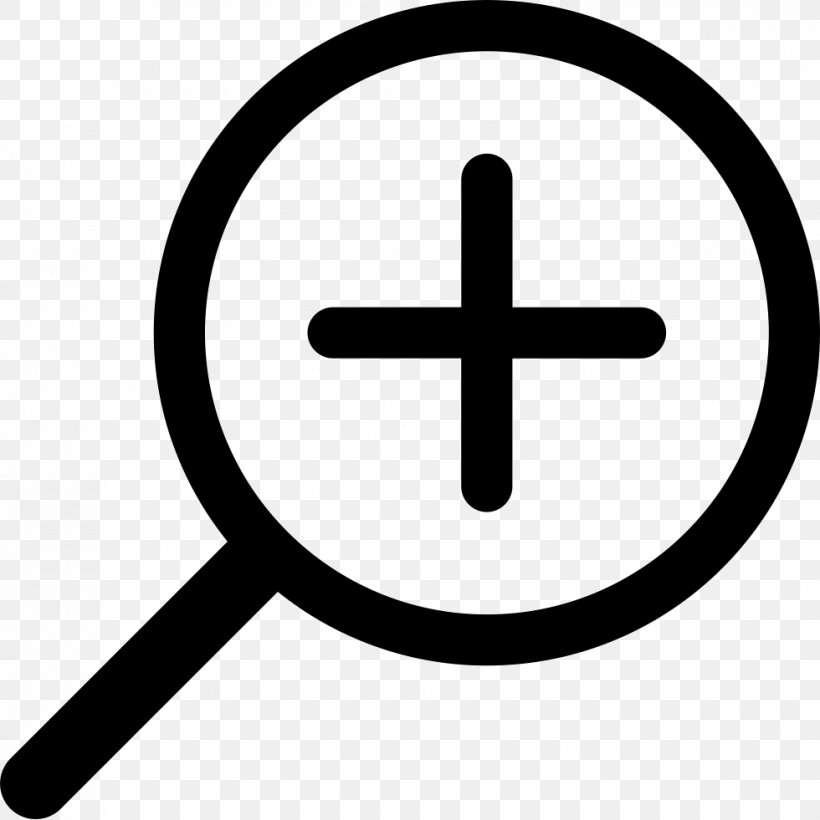 Zooming User Interface, PNG, 980x981px, Zooming User Interface, Area, Black And White, Magnifying Glass, Symbol Download Free