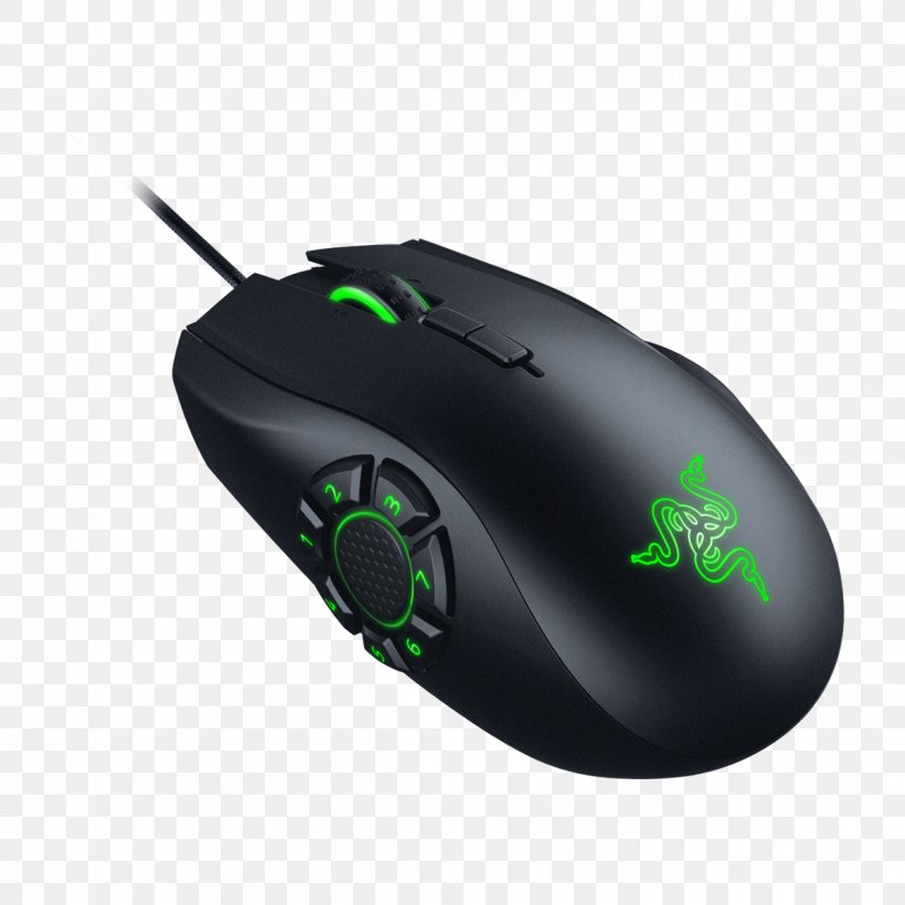 Computer Mouse Razer Inc. Razer Naga Hex V2 Multiplayer Online Battle Arena, PNG, 1200x1200px, Computer Mouse, Computer Component, Dots Per Inch, Electronic Device, Hexadecimal Download Free