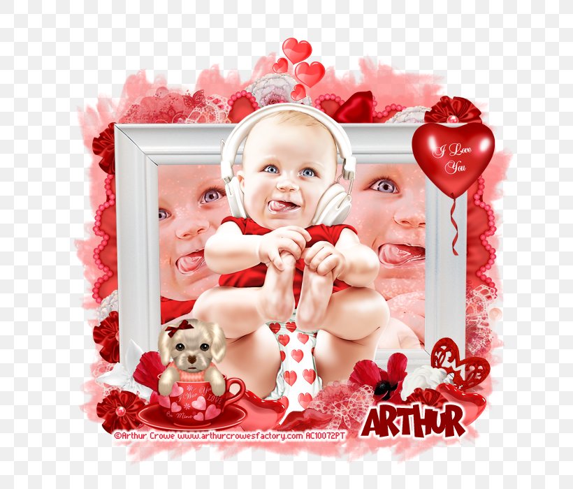 Infant Photomontage Picture Frames Valentine's Day Toddler, PNG, 700x700px, Infant, Child, Happiness, Heart, Love Download Free