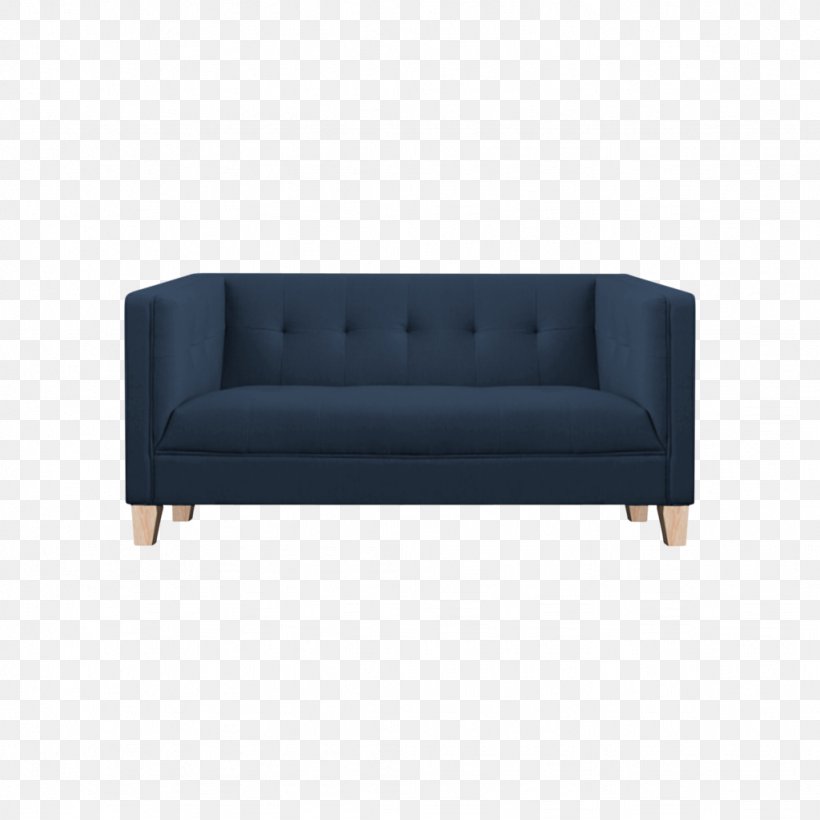 Loveseat Sofa Bed Couch Cobalt Blue, PNG, 1024x1024px, Loveseat, Armrest, Bed, Blue, Chair Download Free