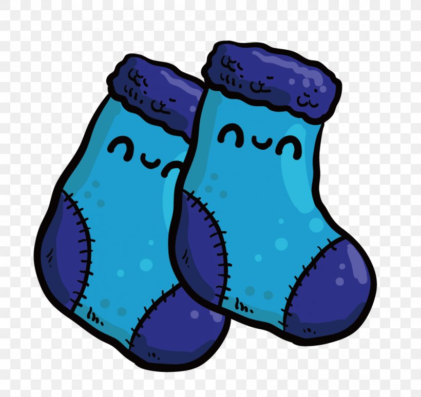 Sock Animation Drawing, PNG, 1005x949px, Sock, Animation, Blue, Cartoon ...