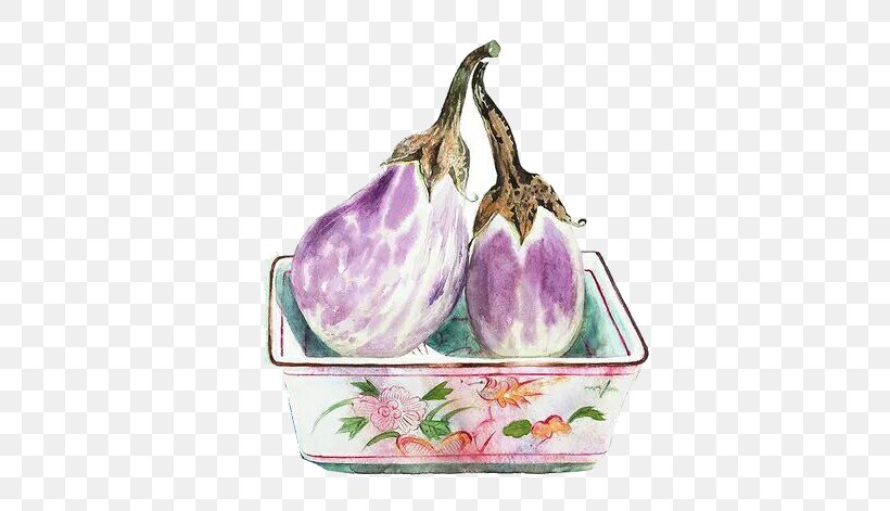 Watercolor Painting Eggplant Art, PNG, 559x471px, Watercolor Painting, Art, Ceramic, Eggplant, Food Download Free