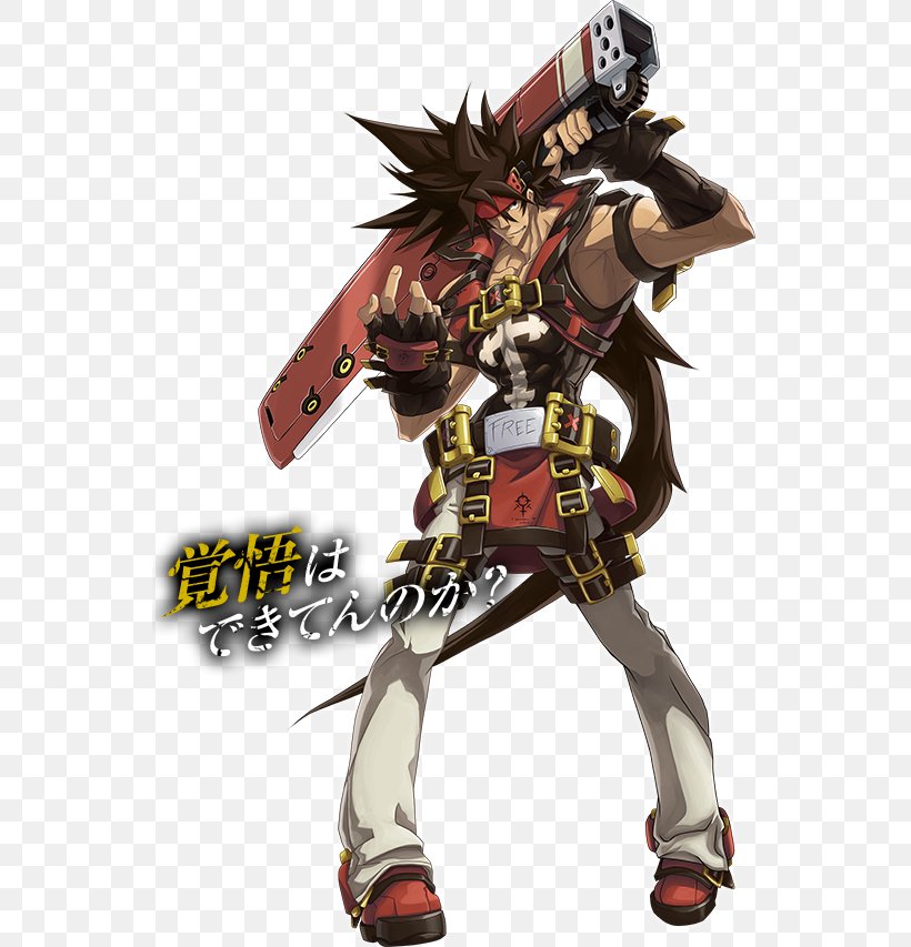 Guilty Gear Xrd Sol Badguy BlazBlue: Chrono Phantasma Character, PNG, 545x853px, Guilty Gear Xrd, Action Figure, Arc System Works, Baiken, Character Download Free