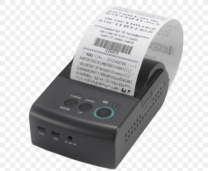 Point Of Sale Thermal Printing Printer Wireless, PNG, 667x673px, Point Of Sale, Android, Bluetooth, Brother Industries, Computer Component Download Free