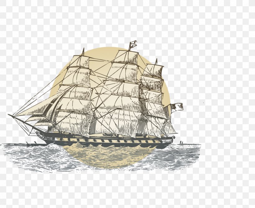Sailing Ship Watercraft Drawing, PNG, 1094x895px, Ship, Caravel, Drawing, Galleon, Merchant Vessel Download Free