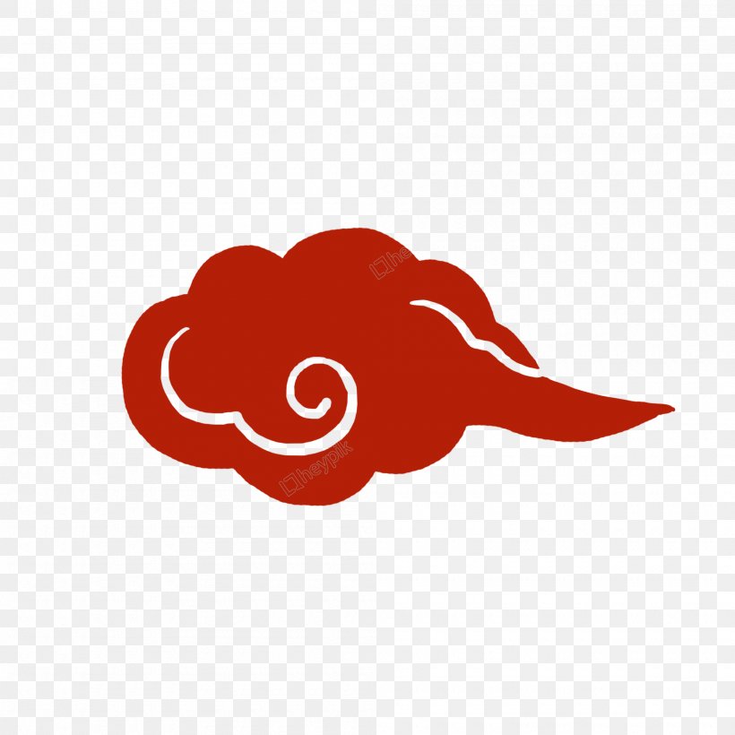 Cloud Logo, PNG, 2000x2000px, China, Cloud, Ink, Logo, Red Download Free