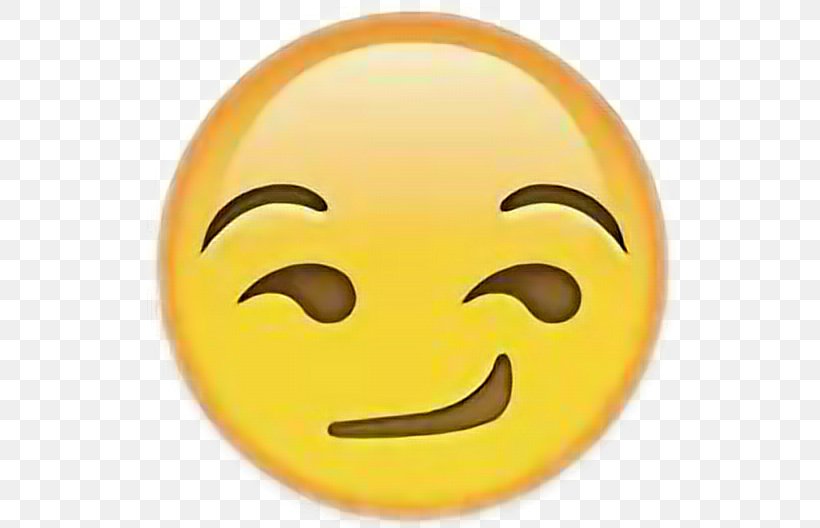 Emoji Sticker Smirk Emoticon, PNG, 532x528px, Emoji, Emoticon, Facial Expression, Happiness, Iphone Download Free