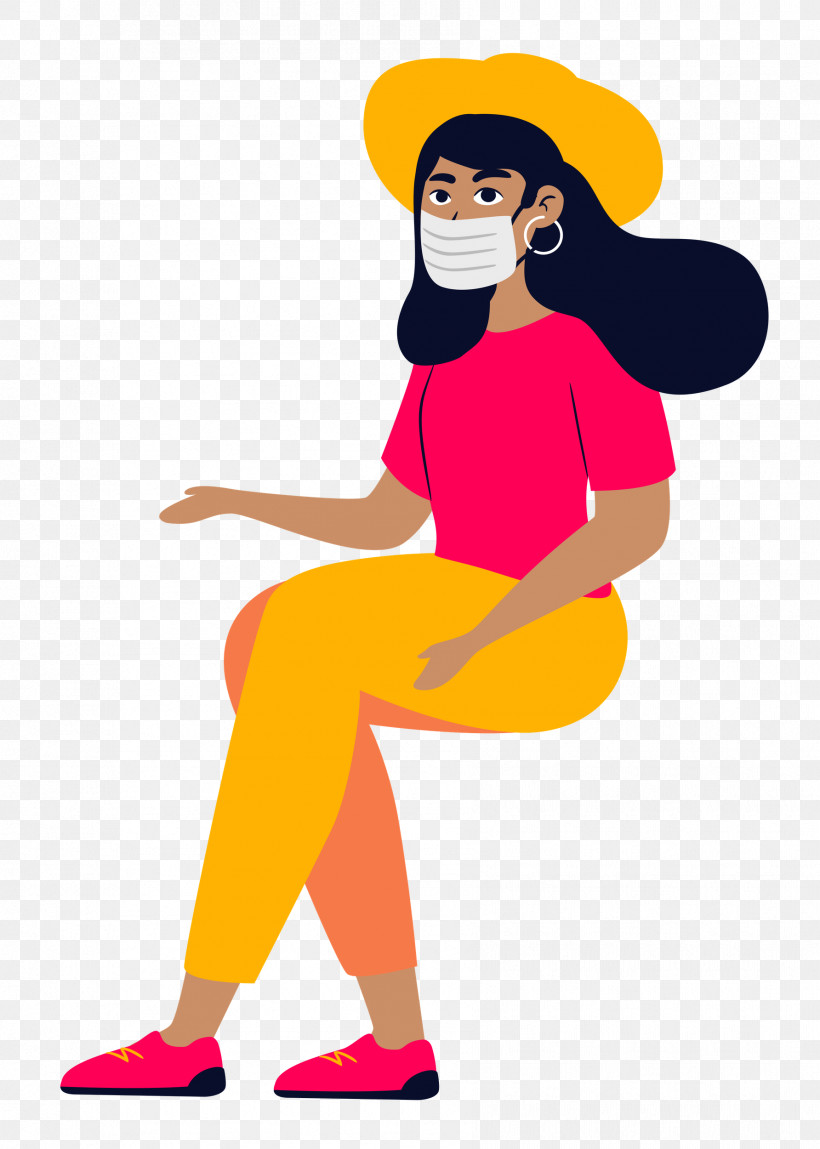 Girl With Mask Girl Mask, PNG, 1784x2500px, Girl, Cartoon, Character, Leg, Mask Download Free