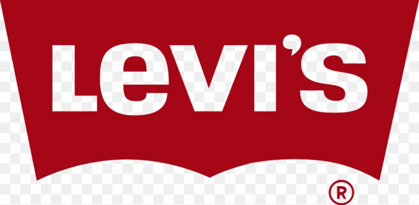Levi Strauss & Co. Logo Jeans Clothing Levi's 501, PNG, 843x413px, Levi Strauss Co, Area, Banner, Baseball Cap, Brand Download Free