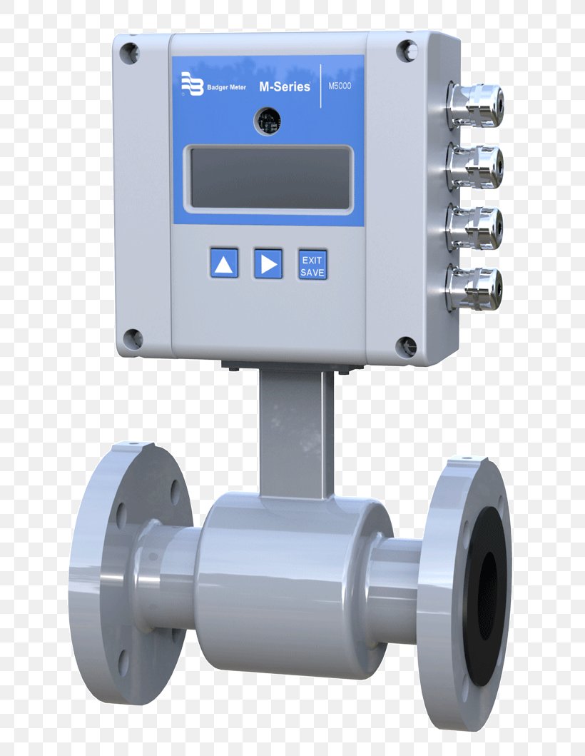 Magnetic Flow Meter Flow Measurement Water Metering Badger Meter, Inc. Electromagnetic Field, PNG, 710x1059px, Magnetic Flow Meter, Badger Meter Inc, Cylinder, Electromagnetic Field, Electronic Component Download Free