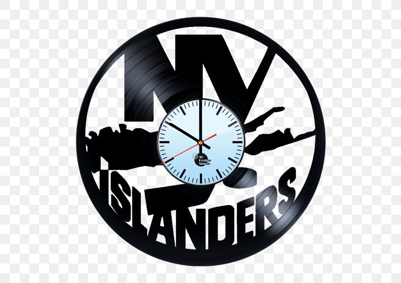 New York Islanders National Hockey League New York City Room Clock, PNG, 580x580px, New York Islanders, Brand, Clock, Decal, Home Accessories Download Free