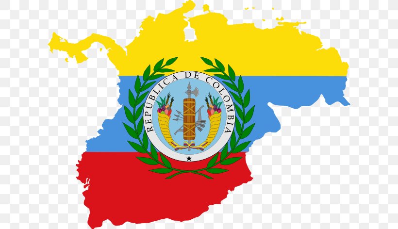 Flag Of Gran Colombia Flag Of Colombia United States Of Colombia, PNG, 624x472px, Gran Colombia, Colombia, Flag, Flag Of Colombia, Flag Of Gran Colombia Download Free