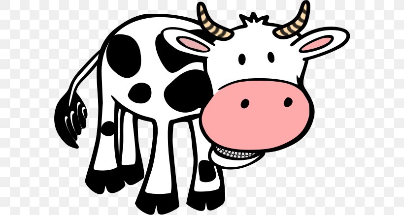 Beef Cattle Free Content Website Clip Art, PNG, 600x437px, Beef Cattle, Art, Black And White, Bull, Cartoon Download Free
