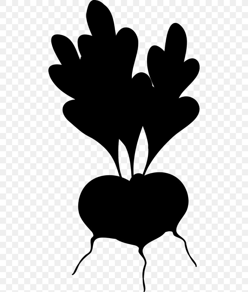 Clip Art Flowering Plant Silhouette Leaf, PNG, 500x966px, Flower, Blackandwhite, Branching, Flowering Plant, Heart Download Free