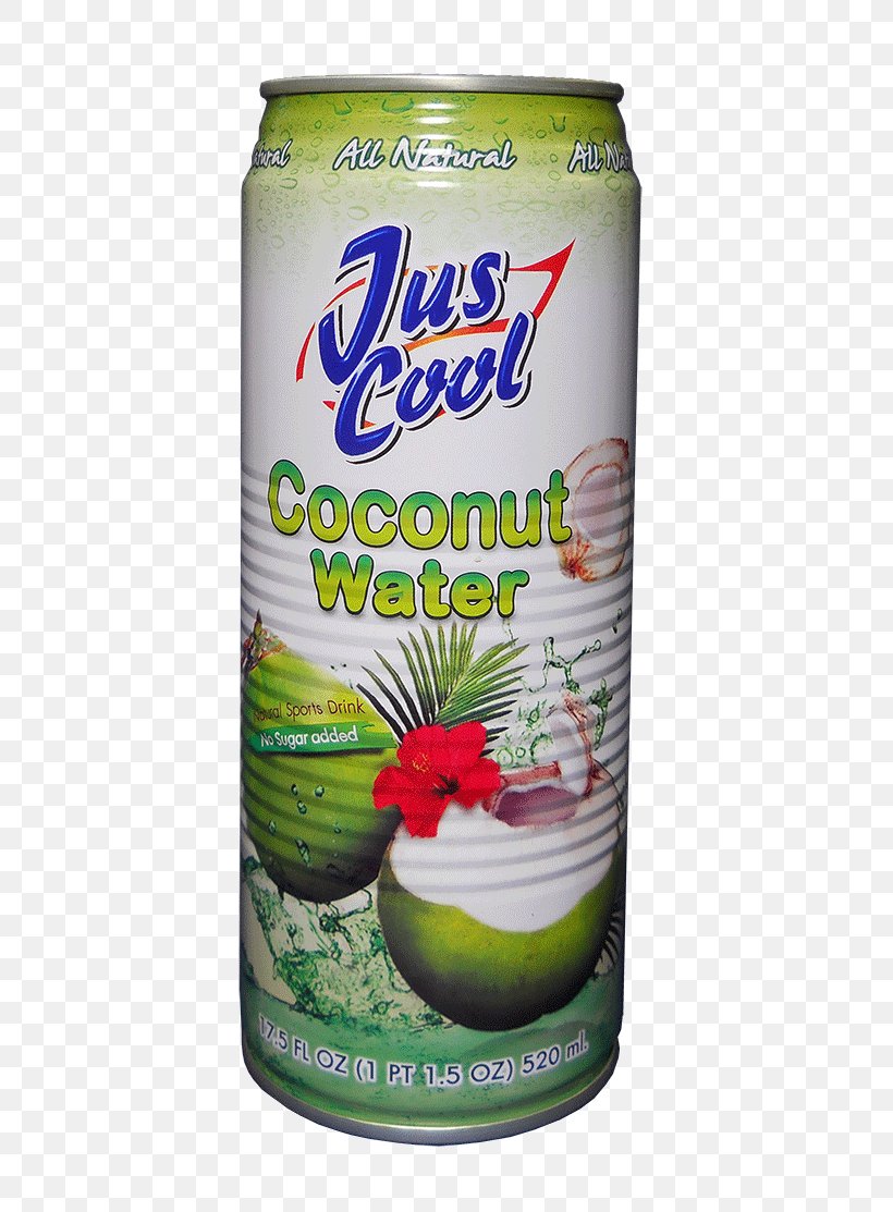 Coconut Water Juice Fizzy Drinks Beverages Flavor, PNG, 500x1113px, Coconut Water, Aluminum Can, Beverages, Canning, Coconut Download Free