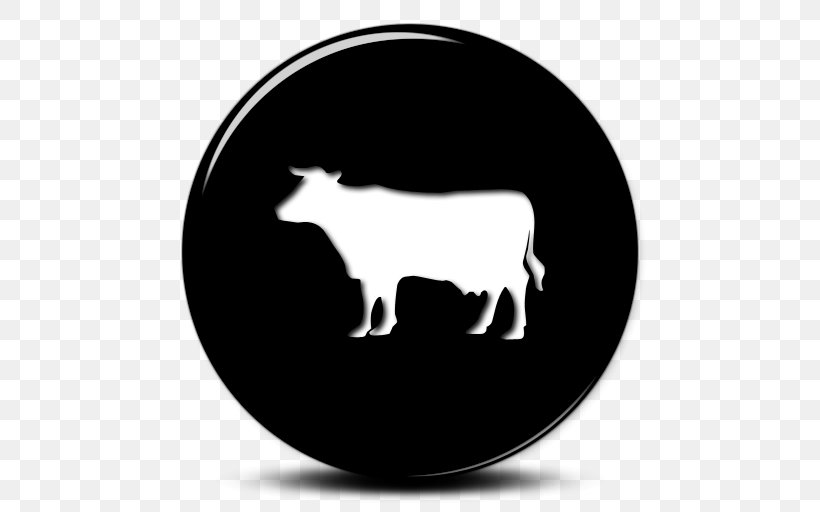 Download Symbol, PNG, 512x512px, Symbol, Black, Black And White, Cafe Bazaar, Cattle Like Mammal Download Free