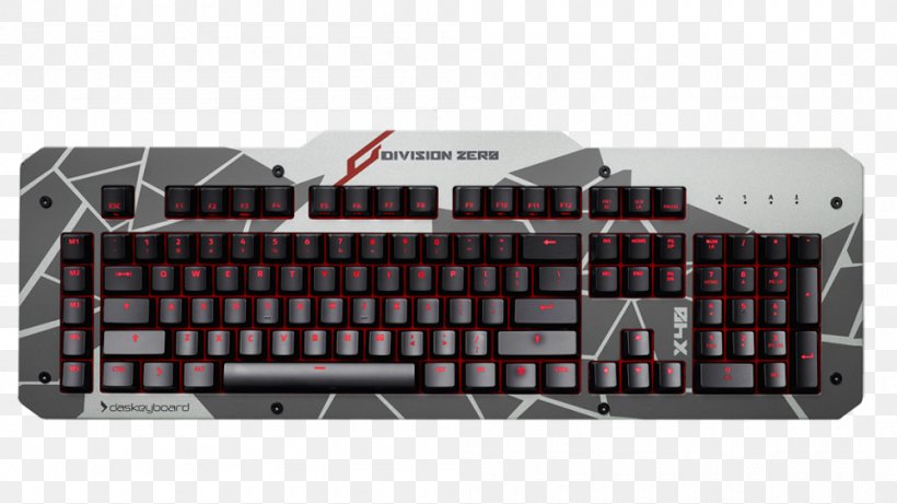 Computer Keyboard Tom Clancy's The Division Das Keyboard X40 Metadot Das Keyboard 4 Professional, PNG, 1000x563px, Computer Keyboard, Computer Component, Computer Hardware, Das Keyboard, Das Keyboard X40 Download Free