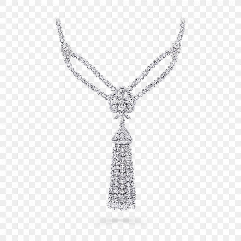 Necklace Diamond Tassel Bead Jewellery, PNG, 2000x2000px, Necklace, Bead, Beadwork, Body Jewelry, Bride Download Free