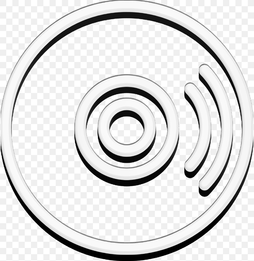 Music And Multimedia Linear Icon Dvd Icon CD Icon, PNG, 816x842px, Dvd Icon, Advance Auto Parts, Alloy, Alloy Wheel, Black And White Download Free