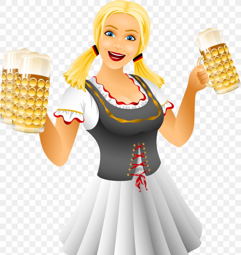 Oktoberfest Beer In Germany German Cuisine Pretzel, PNG, 892x944px, Watercolor, Cartoon, Flower, Frame, Heart Download Free