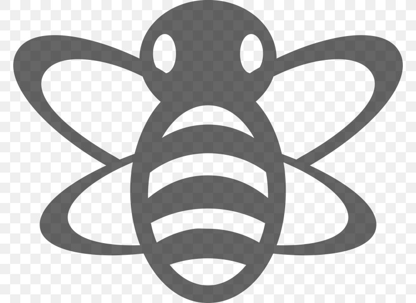 Bumblebee Clip Art, PNG, 768x597px, Bee, Black And White, Bumblebee, Honey Bee, Logo Download Free
