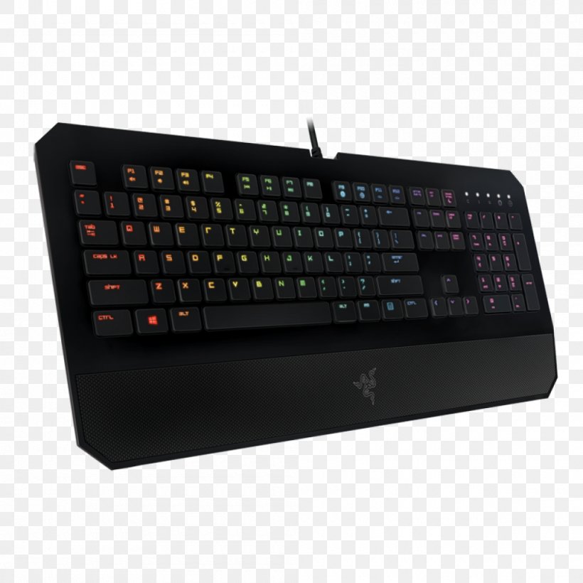 Computer Keyboard Computer Mouse Razer DeathStalker Chroma Razer Inc., PNG, 1000x1000px, Computer Keyboard, Chiclet Keyboard, Color, Computer Component, Computer Mouse Download Free