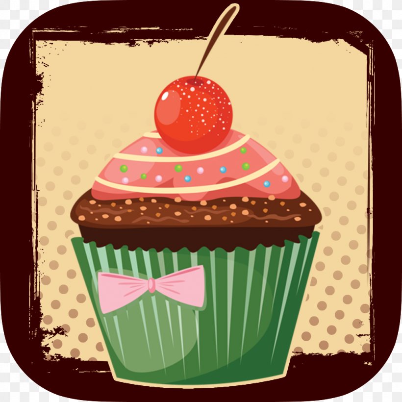 Cupcake Frosting & Icing Donuts Muffin Sprinkles, PNG, 1024x1024px, Cupcake, Cake, Candy, Chocolate, Dessert Download Free