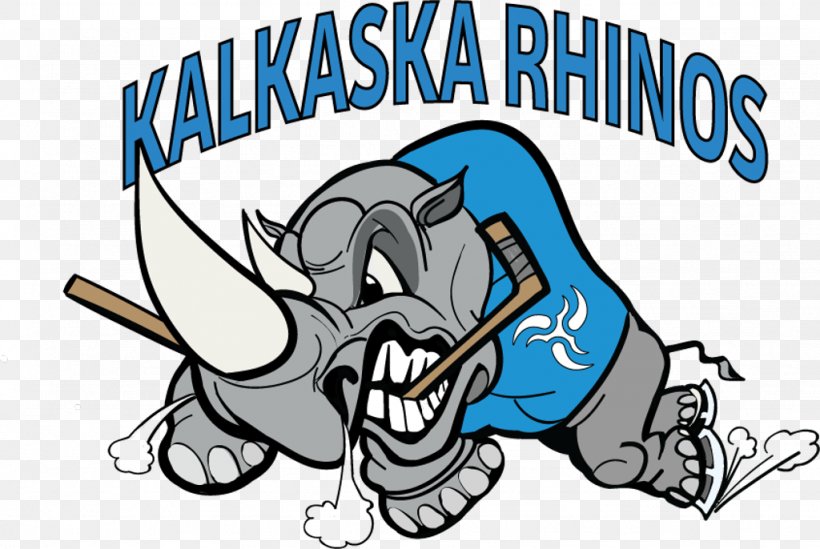 Junior Ice Hockey Kalkaska Clip Art Rhinoceros, PNG, 1024x686px, Watercolor, Cartoon, Flower, Frame, Heart Download Free