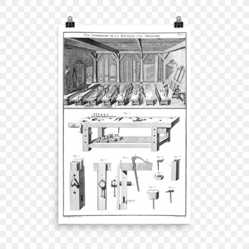 L' Art Du Menuisier: The Book Of Plates Workbench Cabinetry Cabinet Maker Tool, PNG, 940x940px, Workbench, Bench, Black And White, Brand, Cabinet Maker Download Free