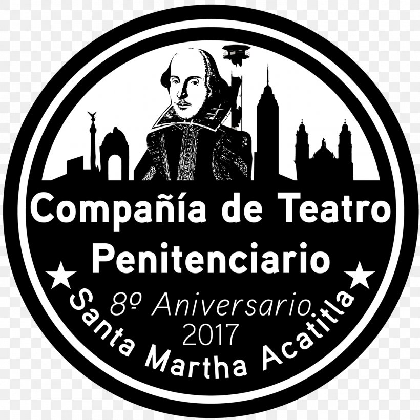 Theatre Logo Compagnia Teatrale Foro Shakespeare Prison, PNG, 1493x1493px, Theatre, Area, Black And White, Brand, Compagnia Teatrale Download Free