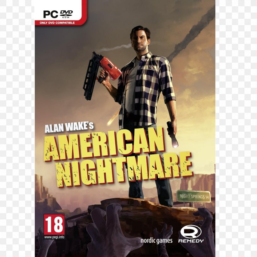 Alan Wake's American Nightmare Xbox 360 Video Game PC Game, PNG, 1500x1500px, Alan Wake, Action Figure, Action Film, Computer Software, Figurine Download Free