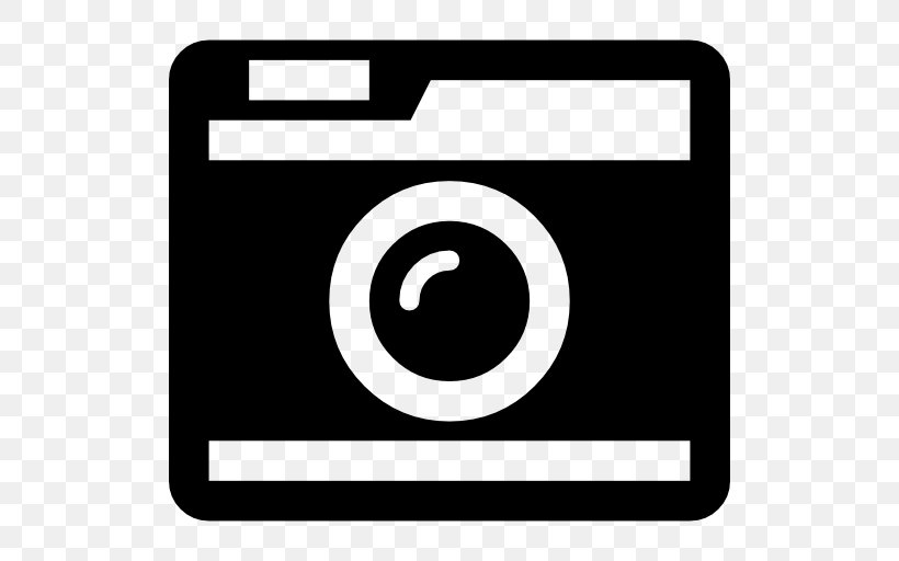 Font Awesome Camera Photographic Film, PNG, 512x512px, Font Awesome, Area, Black And White, Brand, Camera Download Free
