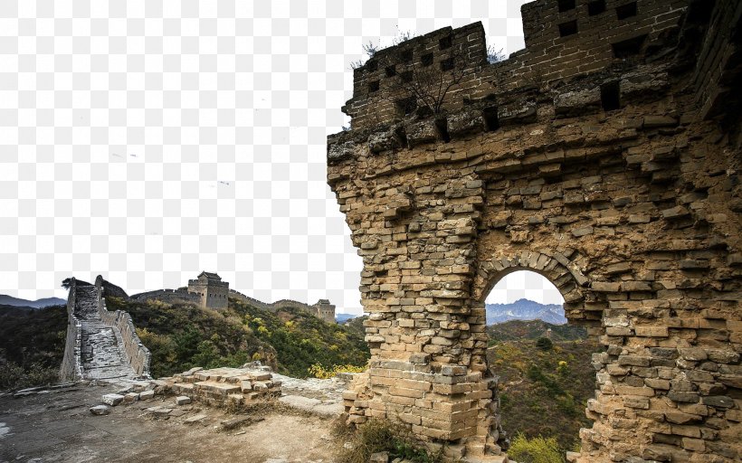 Great Wall Of China U4e2du56fdu5341u5927u98ceu666fu540du80dc Wallpaper, PNG, 1920x1200px, Great Wall Of China, Arch, Archaeological Site, Building, Castle Download Free