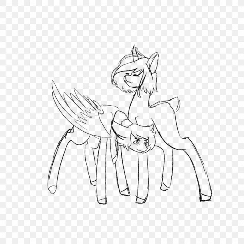 Horse Line Art Pack Animal Cartoon Sketch, PNG, 894x894px, Horse, Animal Figure, Arm, Artwork, Black And White Download Free