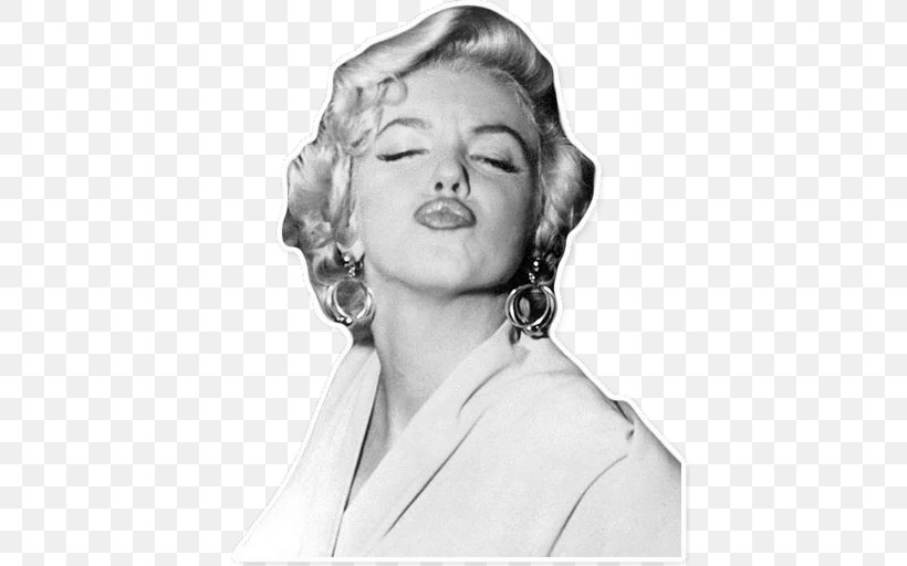 Marilyn Monroe Kiss Actor Artist, PNG, 512x512px, Marilyn Monroe, Actor, Art, Artist, Black And White Download Free