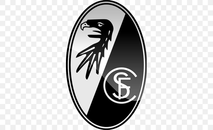 SC Freiburg Schwarzwald-Stadion VfB Stuttgart 2017–18 Bundesliga FC Bayern Munich, PNG, 500x500px, Sc Freiburg, Black And White, Brand, Bundesliga, Emblem Download Free