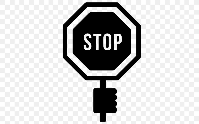 Stop Sign Traffic Sign Clip Art, PNG, 512x512px, Stop Sign, Brand, Logo, Royaltyfree, Sign Download Free