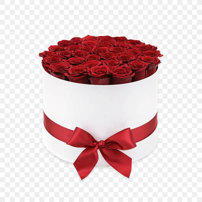 The Million Roses Flower Gift Garden Roses, PNG, 1000x1000px, Rose, Box, Buttercream, Cake, Cake Decorating Download Free