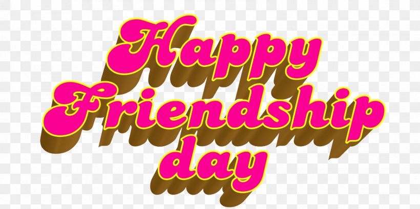 Friendship Day Desktop Wallpaper Clip Art, PNG, 1600x800px, Friendship Day, Brand, Friendship, Letter, Logo Download Free