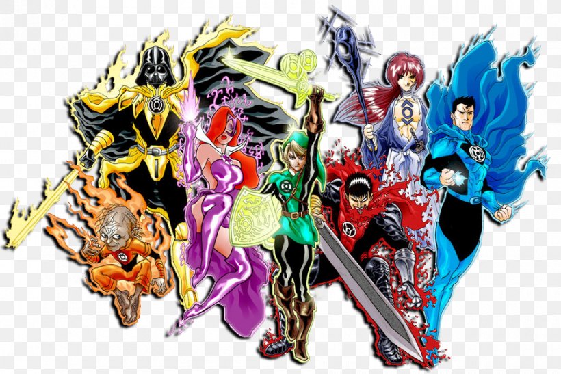 Green Lantern Corps Hal Jordan Sinestro Blue Lantern Corps, PNG, 900x601px, Green Lantern Corps, Art, Blackest Night, Blue Lantern Corps, Cartoon Download Free